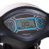 Scooter électrique à trois roues ultra-spacieux blanc avec coffre de rangement - Autonomie de 55 km