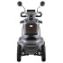 Scooter électrique à quatre roues sans permis avec siège confortable et coffre de rangement - 45 km d'autonomie