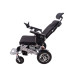 Fauteuil roulant motorisé 700 W avec appui-tête et dossier réglable à portée maximale de 24 km  - Capacité de pliage