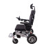 Fauteuil roulant motorisé 700 W avec appui-tête et dossier réglable à portée maximale de 24 km  - Capacité de pliage