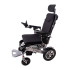Fauteuil roulant motorisé 700 W avec appui-tête et dossier réglable à portée maximale de 24 km  - Capacité de pliage