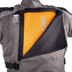 Veste de moto pour hommes ajustable et sécuritaire - Tailles S à 6XL