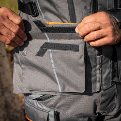 Veste de moto pour hommes ajustable et sécuritaire - Tailles S à 6XL