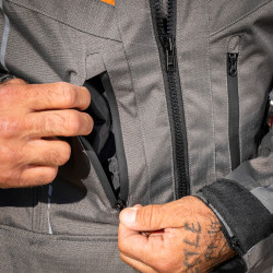 Veste de moto pour hommes ajustable et sécuritaire - Tailles S à 6XL