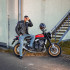 Veste de moto en cuir de haute qualité pour Hommes avec protections certifiées CE - Tailles S à 6XL