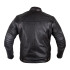 Veste de moto en cuir ultra légère d'été pour Hommes avec protections CE amovibles - Tailles S à 6XL