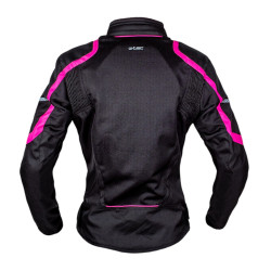 Veste de moto légère pour Femmes avec doublure en maille respirante - Tailles XS à XL