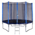 Trampoline diamètre 250 cm pour installation en extérieur - Filet de protection