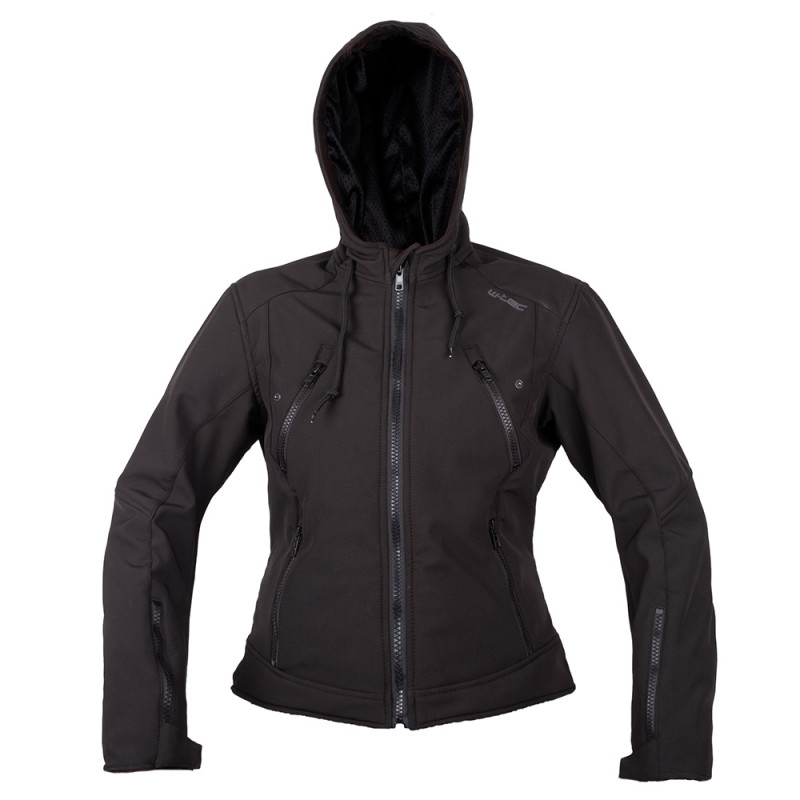 Veste de moto à capuche pour Femmes