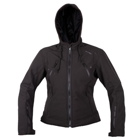 Veste de moto à capuche pour Femmes