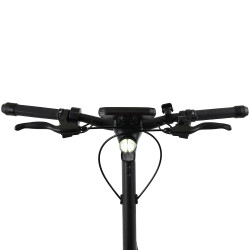 Trottinette électrique pliable 700 W avec autonomie de batterie de 50 km et 4 modes de vitesse jusqu'à 35 km/h - Design moderne