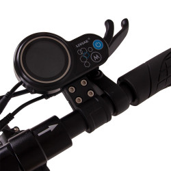 Trottinette électrique de ville 700 W avec siège amovible et sacoche avant - Autonomie de 50 km