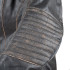 Veste de moto en cuir marron pour femmes avec doublure thermique amovible - Taille XS à XXL