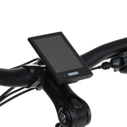 Vélo électrique de ville avec 9 vitesses et selle en gel confortable - Autonomie de 100 km