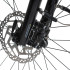 Vélo électrique de ville avec 9 vitesses et selle en gel confortable - Autonomie de 100 km