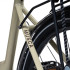 Vélo électrique de ville avec 9 vitesses et selle en gel confortable - Autonomie de 100 km