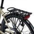 Vélo électrique de ville avec 9 vitesses et selle en gel confortable - Autonomie de 100 km