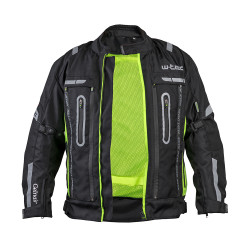 Veste de moto pour Hommes haut de gamme ultra sécuritaire - Tailles XS à 6XL
