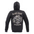Sweat à capuche pour moto pour Hommes en fibre d'aramide renforcée Black Heart - Tailles S à 5XL