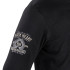 Sweat à capuche pour moto pour Hommes en fibre d'aramide renforcée Black Heart - Tailles S à 5XL