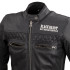 Veste de moto en cuir pour femmes avec impression Black Heart - Tailles XS à 3XL
