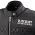 Veste de moto en cuir pour femmes avec impression Black Heart - Tailles XS à 3XL