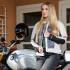 Blouson de moto pour Femmes de haute qualité sécuritaire et imperméable - Tailles XS à 3XL