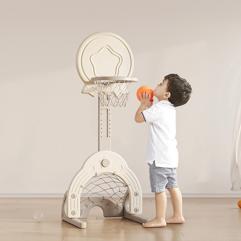 hoopyosms Panier de basket-ball 3 en 1 pour enfants, hauteur réglable avec porte de football et lancement, mini panier intérieur et extérieur, jeu sportif multifonction pour enfants, vert hoopyosms Panier de basket-ball 3 en 1 pour enfants, hauteur réglable avec porte de football et lancement, mini panier intérieur et extérieur, jeu sportif multifonction pour enfants, vert