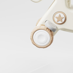 Draisienne pour enfant fonction cheval à bascule et planche d'équilibre - 2 à 7 ans