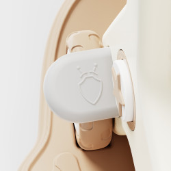 Draisienne pour enfant fonction cheval à bascule et planche d'équilibre - 2 à 7 ans