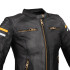 Blouson de moto en cuir pour Femmes confortable et sécuritaire - Tailles SX à 3XL