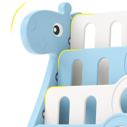 Mobilier pour chambre d'enfant - Bibliothèque girafe à 6 étagères 100 x 47 x 72 cm