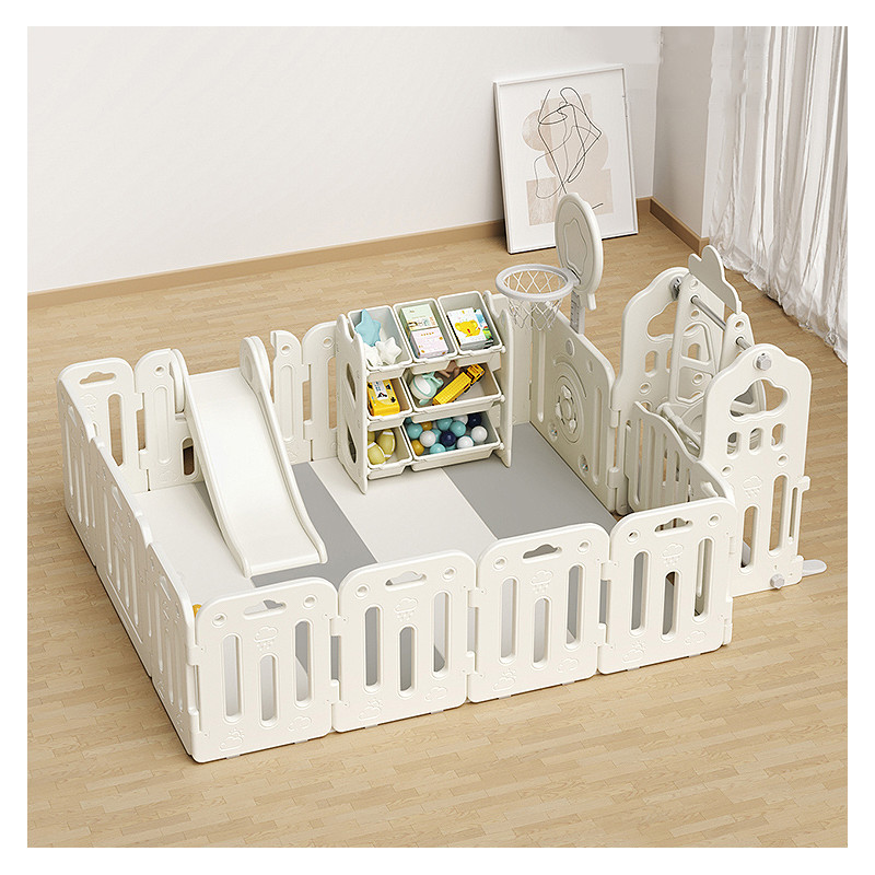 Parc de jeux ultra-polyvalent pour bébé et enfants