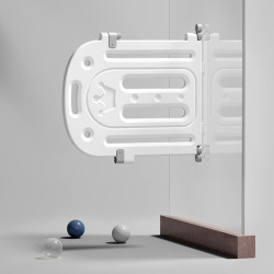 Parc intérieur de jeux pour enfant 186 x 236 cm avec accessoires - Parc multi-jeux pour enfants