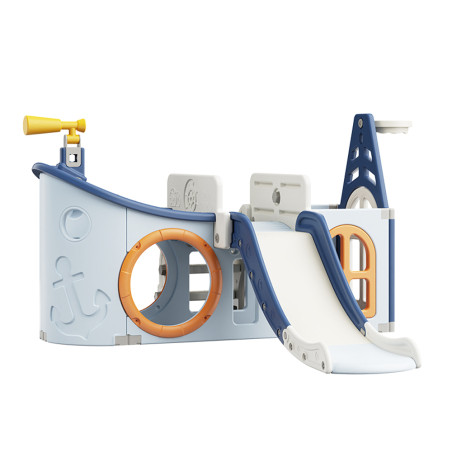 Structure de jeux pour enfants en forme de navire