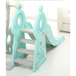 Structure de divertissement intérieure pour enfants 5 en 1 - Aire de jeux indoor pour enfants 1 à 10 ans