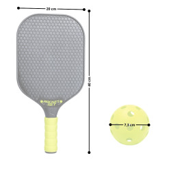 Ensemble de pickleball avec paire de raquettes et balles x 2 - Sport de raquette