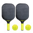 Ensemble de pickleball avec paire de raquettes et balles x 2 - Sport de raquette