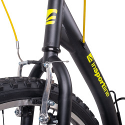 Trottinette à grande roue avant avec hauteur du plateau réglable  - Capacité de charge 120 kg