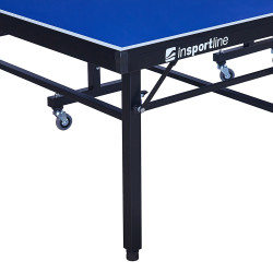 Table de tennis de table avec mécanisme de pliage et roues de transport - Usage intérieur