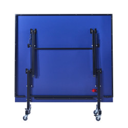 Table de tennis de table avec mécanisme de pliage et roues de transport - Usage intérieur