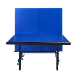 Table de tennis de table avec mécanisme de pliage et roues de transport - Usage intérieur
