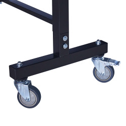 Table de ping-pong aux dimensions standards - Mécanisme de pliage