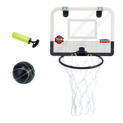 Ensemble de basket-ball pour enfants avec panier de basket avec crochets et ballon gonflable - Sports enfants