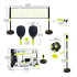 Set de sport 3 en 1 pour enfants avec jeu de tetherball et de kickball - Ensemble de pickleball inclus