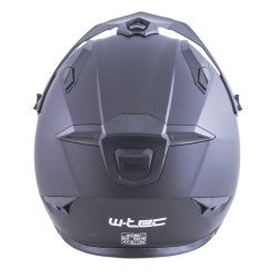 Casque de moto avec mentonnière et visière amovible - Système de ventilation et visière solaire à 3 positions