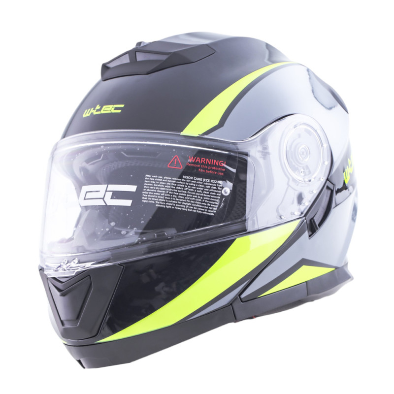 Casque de moto hybride