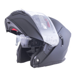 Casque de moto modulable avec forme aérodynamique et système de ventilation - Visière solaire réglable