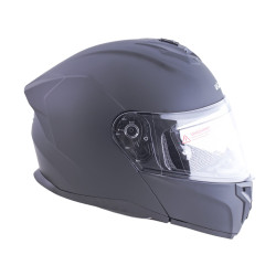 Casque de moto modulable avec forme aérodynamique et système de ventilation - Visière solaire réglable