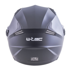 Casque jet de protection avec longue visière réglable et pare-soleil inclus - Casque de protection pour moto et scooter